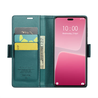 Xiaomi 13 Lite Leather Wallet Case - RFID Blocking, Stand Function, Card Slots
