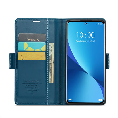 Xiaomi 12/12S Leather Wallet Case - RFID Blocking, Stand Function, Card Slots