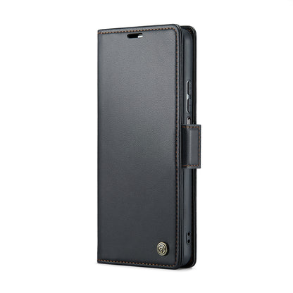 Xiaomi Redmi Note 11 4G Global Leather Wallet Case - RFID Blocking, Stand Function, Card Slots