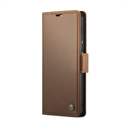 Xiaomi Redmi Note 11 4G Global Leather Wallet Case - RFID Blocking, Stand Function, Card Slots