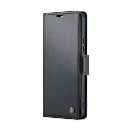 Xiaomi Redmi Note 11 Pro Global Leather Wallet Case - RFID Blocking, Stand Function, Card Slots