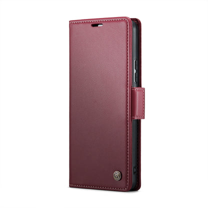 Xiaomi Redmi Note 11 Pro 5G Global Leather Wallet Case - RFID Blocking, Stand Function, Card Slots