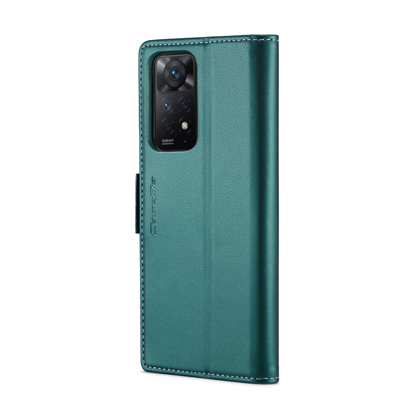 Xiaomi Redmi Note 11 Pro 5G Global Leather Wallet Case - RFID Blocking, Stand Function, Card Slots