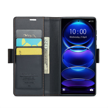 Xiaomi Poco X5 Pro 5G Leather Wallet Case - RFID Blocking, Stand Function, Card Slots