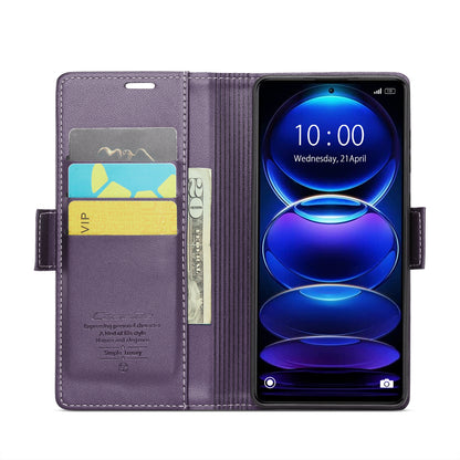 Xiaomi Poco X5 Pro 5G Leather Wallet Case - RFID Blocking, Stand Function, Card Slots