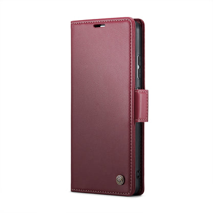 Xiaomi Poco X5 5G Leather Wallet Case - RFID Blocking, Stand Function, Card Slots