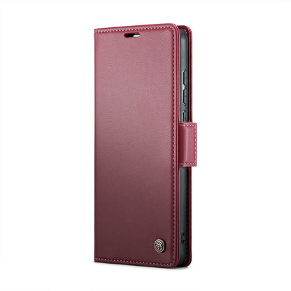 Xiaomi Redmi 11A Leather Wallet Case - RFID Blocking, Stand Function, Card Slots