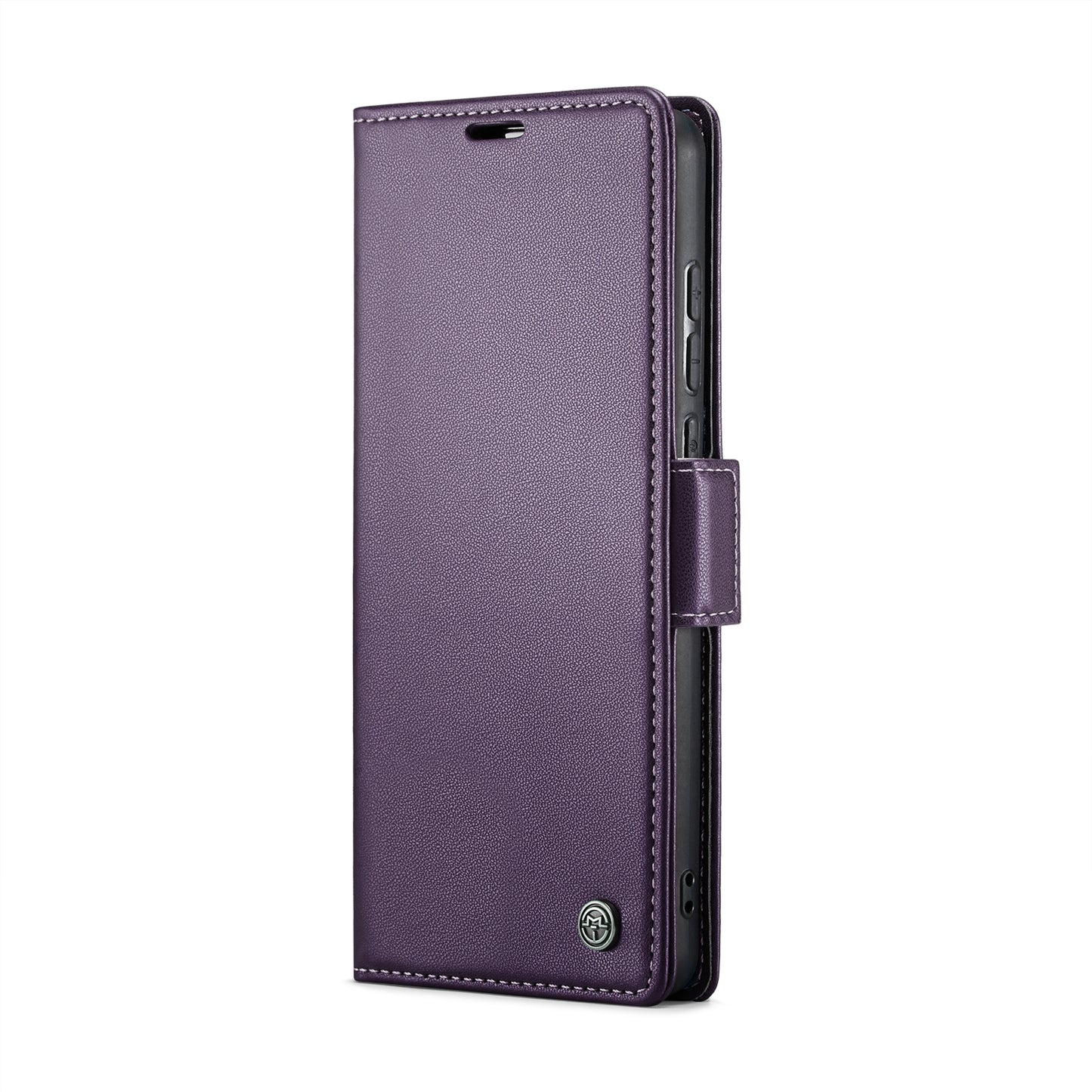 Xiaomi Redmi 11A Leather Wallet Case - RFID Blocking, Stand Function, Card Slots