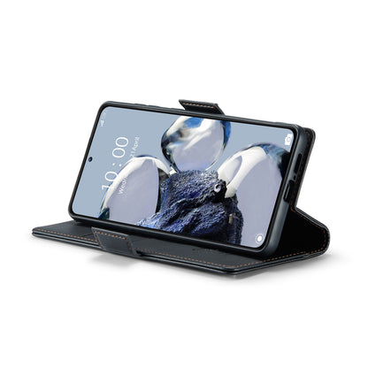 Xiaomi 12T/12T Pro Leather Wallet Case - RFID Blocking, Stand Function, Card Slots