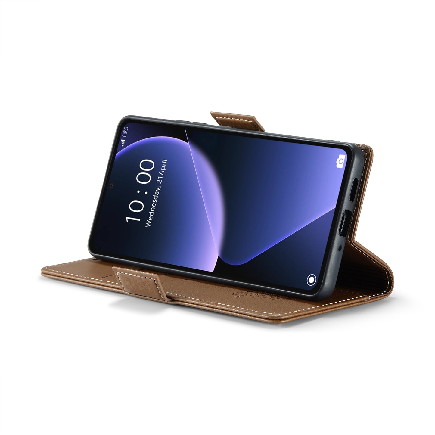 Xiaomi 13T/13T Pro Leather Wallet Case - RFID Blocking, Stand Function, Card Slots