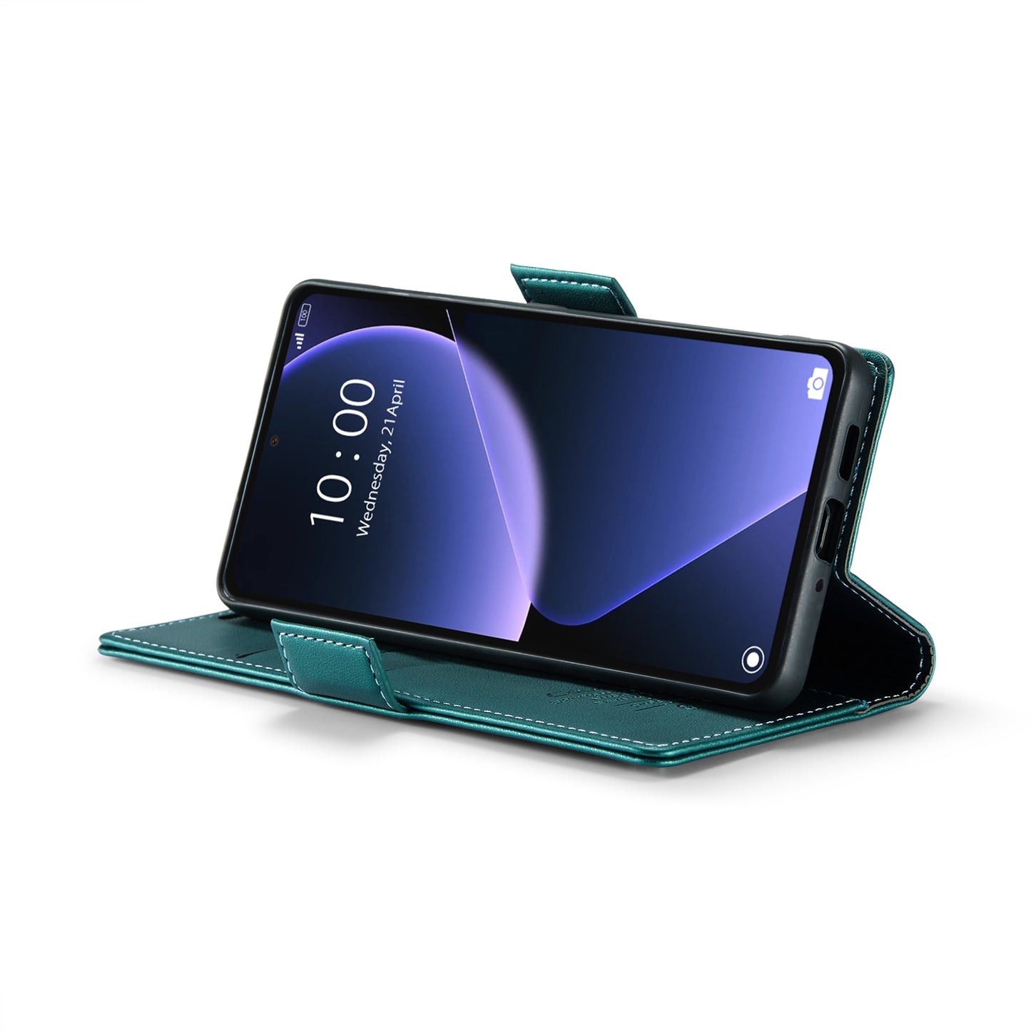 Xiaomi 13T/13T Pro Leather Wallet Case - RFID Blocking, Stand Function, Card Slots