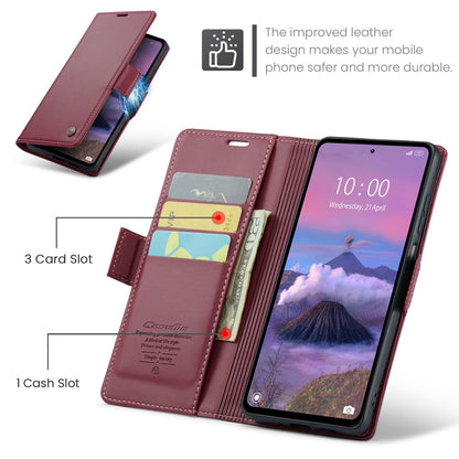 Xiaomi POCO M6 Pro 5G Leather Wallet Case - RFID Blocking, Stand Function, Card Slots