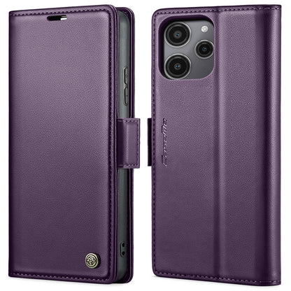 Xiaomi POCO M6 Pro 5G Leather Wallet Case - RFID Blocking, Stand Function, Card Slots