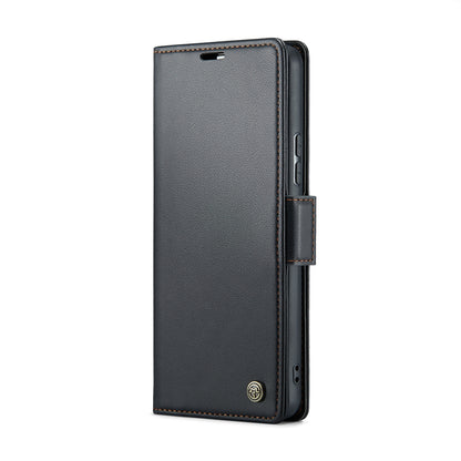 Xiaomi Redmi Note 13 Pro 5G Leather Wallet Case - RFID Blocking, Stand Function, Card Slots