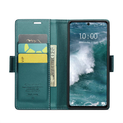 Xiaomi Redmi Note 13 Pro 5G Leather Wallet Case - RFID Blocking, Stand Function, Card Slots