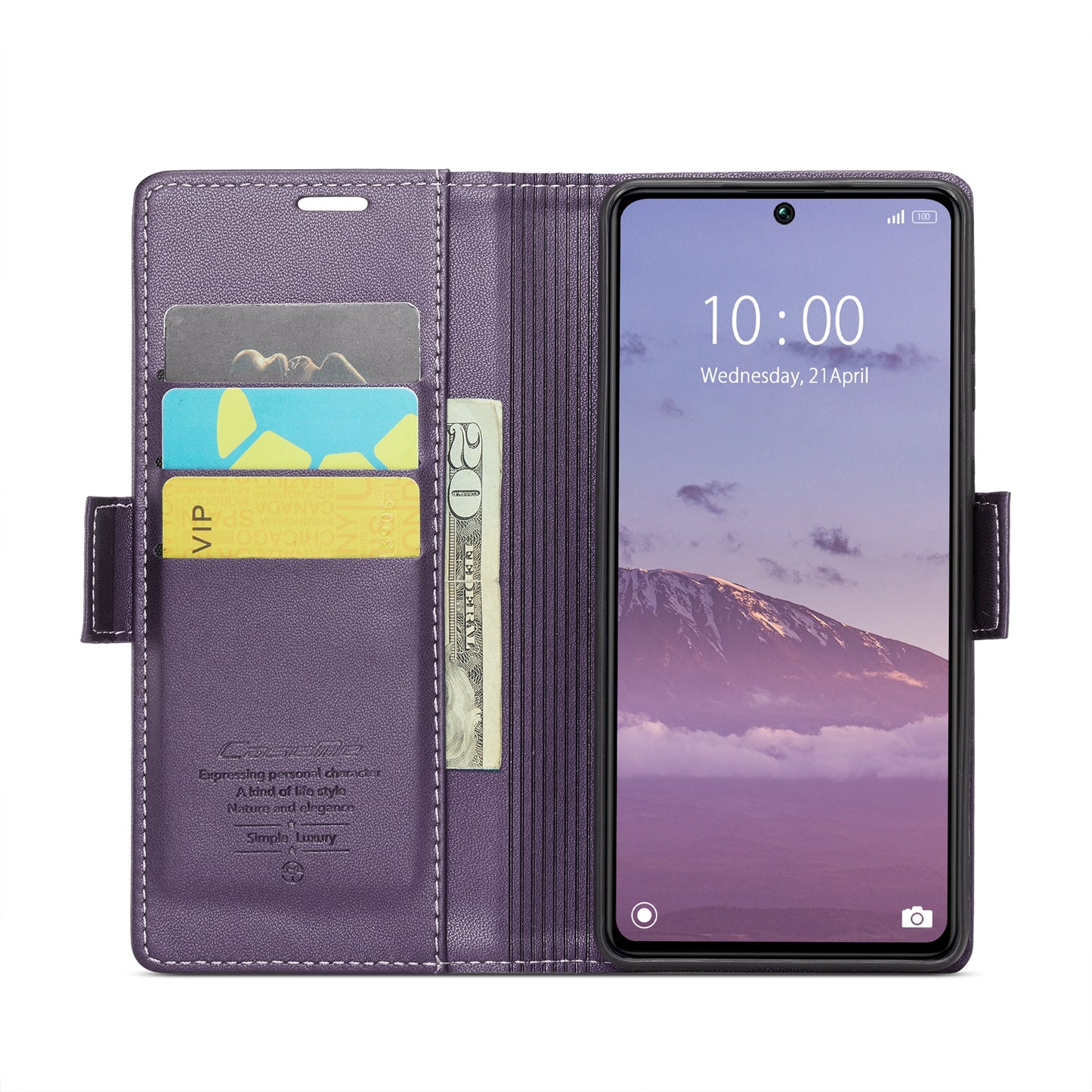 Xiaomi Redmi Note 13 Pro 5G Leather Wallet Case - RFID Blocking, Stand Function, Card Slots