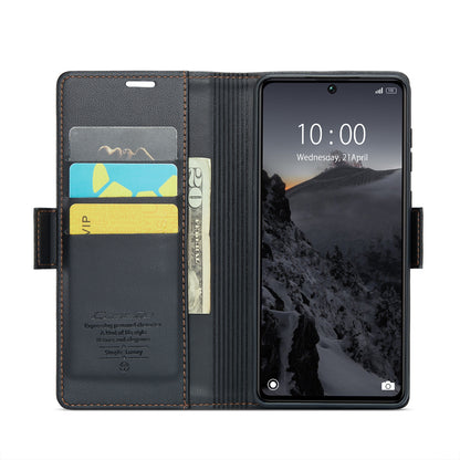 Xiaomi Poco X6 5G Leather Wallet Case - RFID Blocking, Stand Function, Card Slots