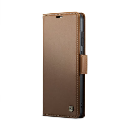 Xiaomi Poco X6 Pro 5G Leather Wallet Case - RFID Blocking, Stand Function, Card Slots