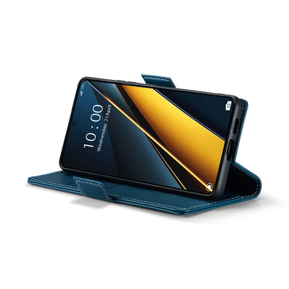 Xiaomi Poco X6 Pro 5G Leather Wallet Case - RFID Blocking, Stand Function, Card Slots