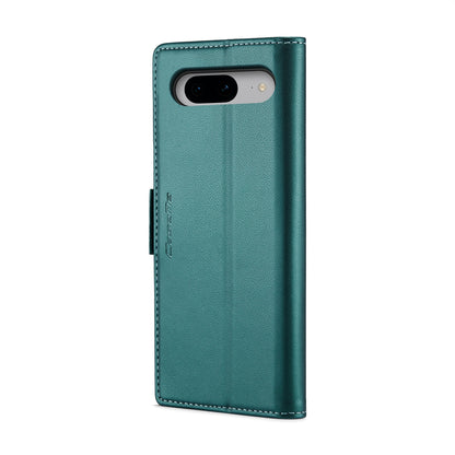 Google Pixel 8 Leather Wallet Case - RFID Blocking, Stand Function, Card Slots