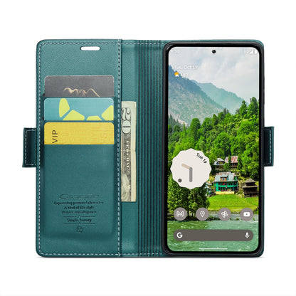 Google Pixel 9 Pro XL Leather Wallet Case - RFID Blocking, Stand Function, Card Slots