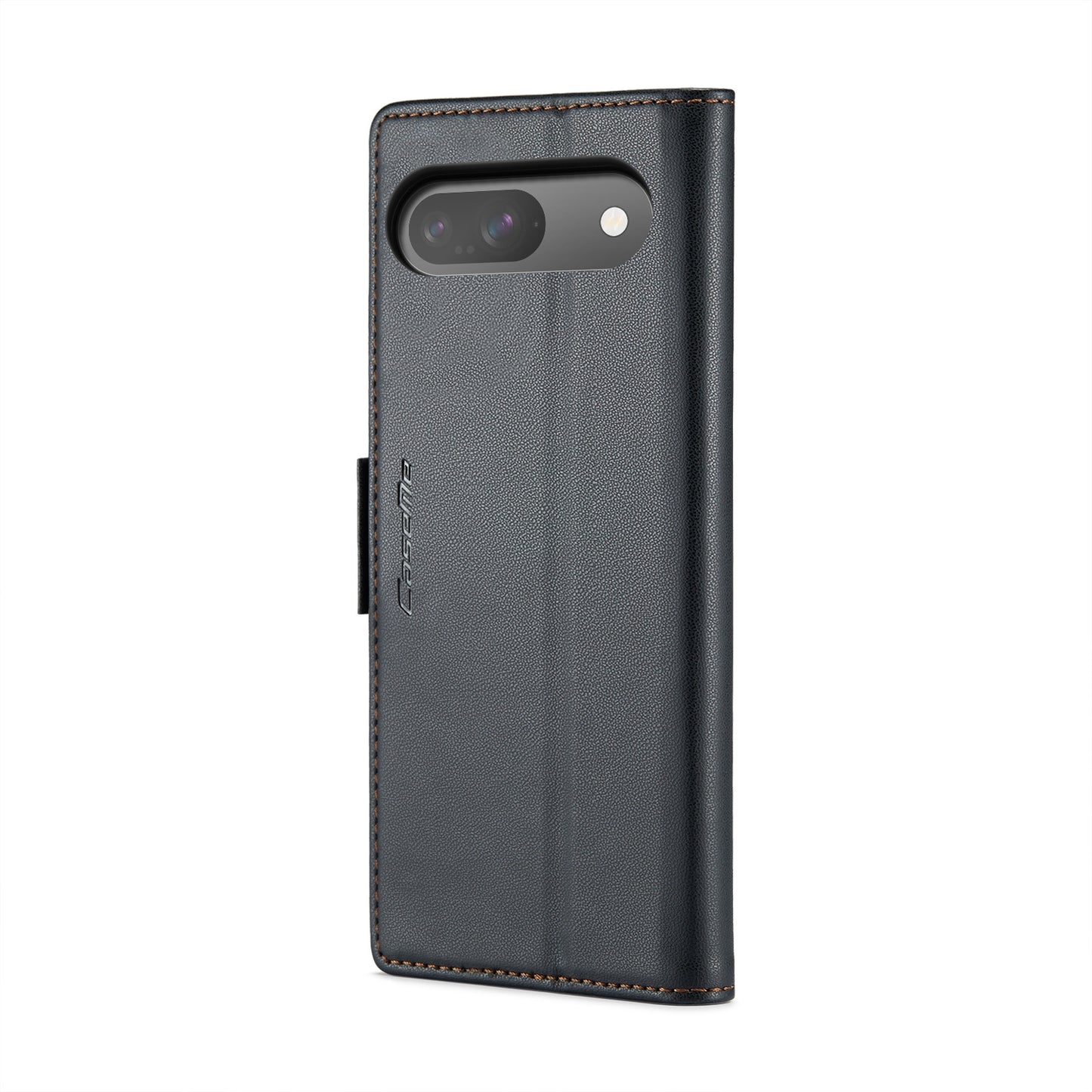 Google Pixel 9 Leather Wallet Case - RFID Blocking, Stand Function, Card Slots