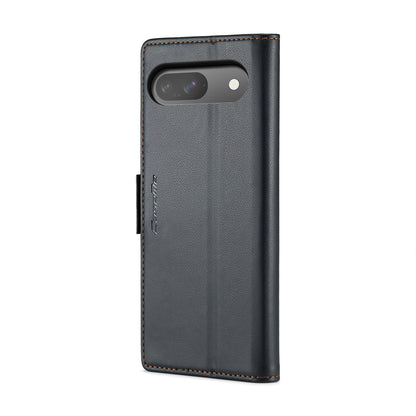 Google Pixel 9 Pro Leather Wallet Case - RFID Blocking, Stand Function, Card Slots