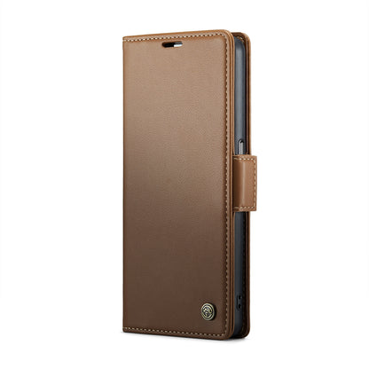 OPPO A77 4G Global Leather Wallet Case - RFID Blocking, Stand Function, Card Slots