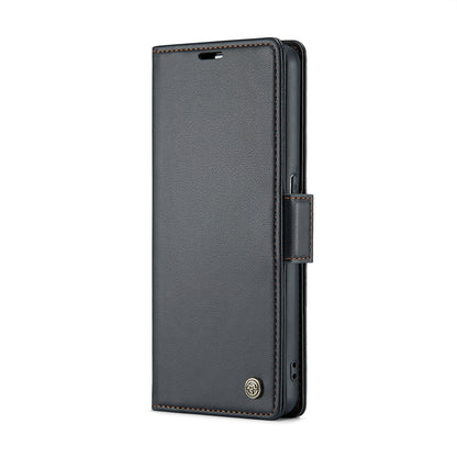OPPO Reno7 Z Global Leather Wallet Case - RFID Blocking, Stand Function, Card Slots