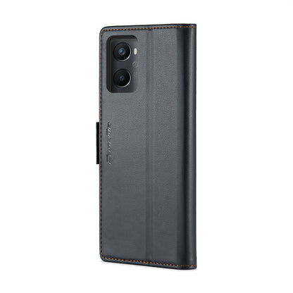 OPPO A36 4G Leather Wallet Case - RFID Blocking, Stand Function, Card Slots