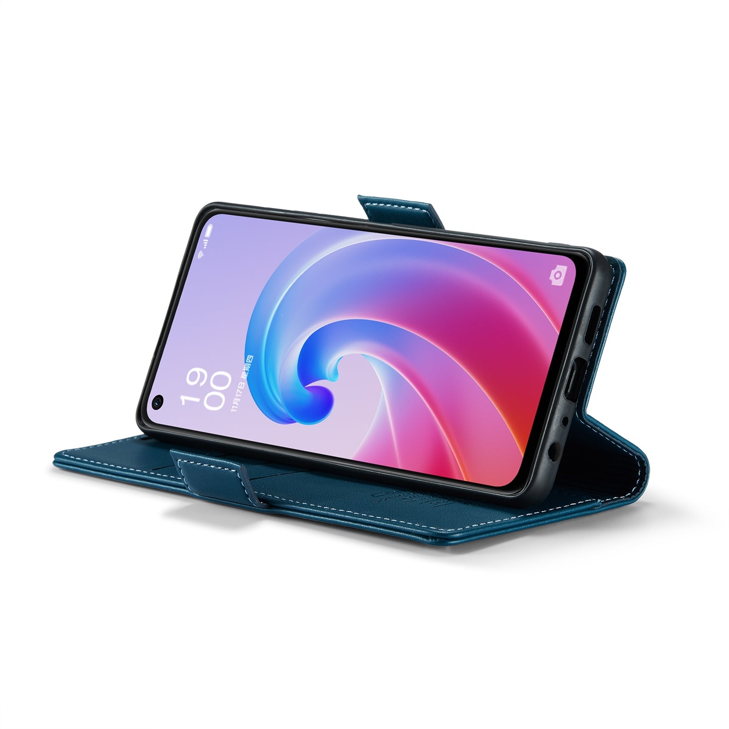 OPPO K10 4G Leather Wallet Case - RFID Blocking, Stand Function, Card Slots