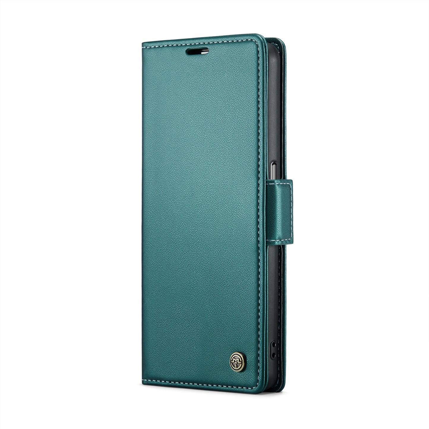 OPPO A96 4G Global Leather Wallet Case - RFID Blocking, Stand Function, Card Slots