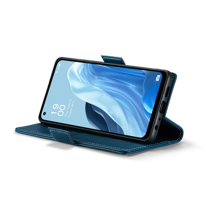 OPPO F21 Pro 4G Leather Wallet Case - RFID Blocking, Stand Function, Card Slots