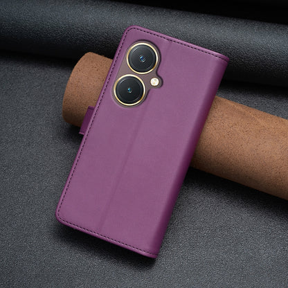 vivo Y27 4G Leather Flip Wallet Phone Case with 9 Card Slots, Zipper Compartment, and Adjustable Stand