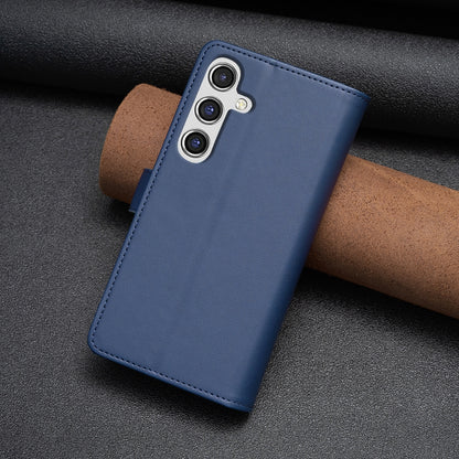 Samsung Galaxy A15 Leather Flip Wallet Phone Case with 9 Card Slots, Zipper Compartment, and Adjustable Stand