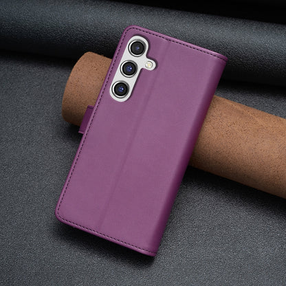 Samsung Galaxy A15 Leather Flip Wallet Phone Case with 9 Card Slots, Zipper Compartment, and Adjustable Stand