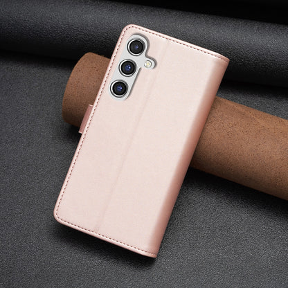 Samsung Galaxy A15 Leather Flip Wallet Phone Case with 9 Card Slots, Zipper Compartment, and Adjustable Stand