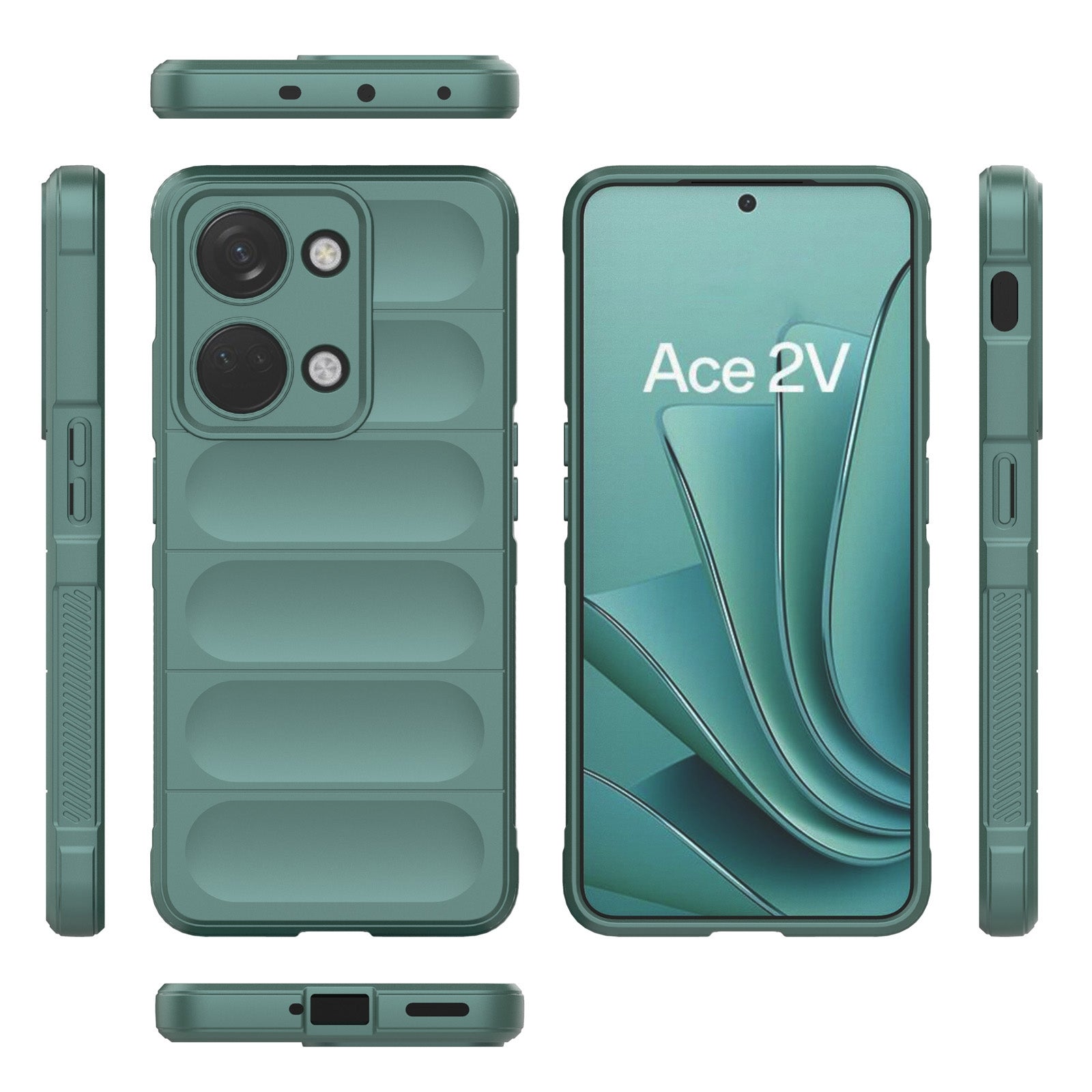 OnePlus Ace 2V Magic Shield Phone Case – Durable TPU + Flannel, Stylish Protection, Brightly Coloured, Wear-Resistant-buycases.co.uk