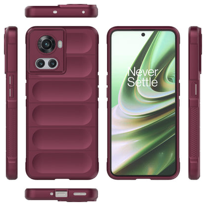 OnePlus 10R 5G Global Magic Shield Phone Case – Durable TPU + Flannel, Stylish Protection, Brightly Coloured, Wear-Resistant-buycases.co.uk