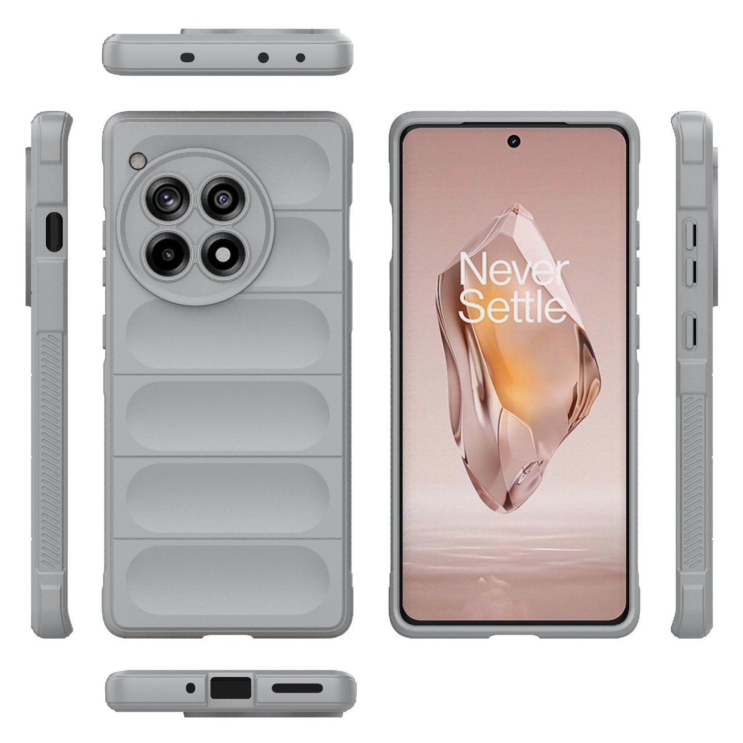 OnePlus Ace 3 5G Magic Shield Phone Case – Durable TPU + Flannel, Stylish Protection, Brightly Coloured, Wear-Resistant-buycases.co.uk