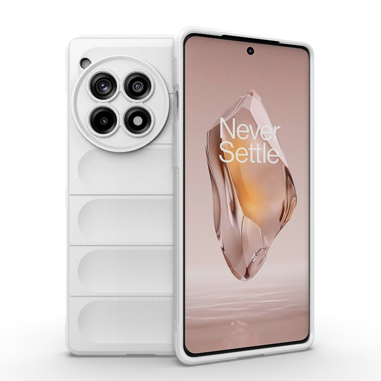 OnePlus Ace 3 5G Magic Shield Phone Case – Durable TPU + Flannel, Stylish Protection, Brightly Coloured, Wear-Resistant-buycases.co.uk