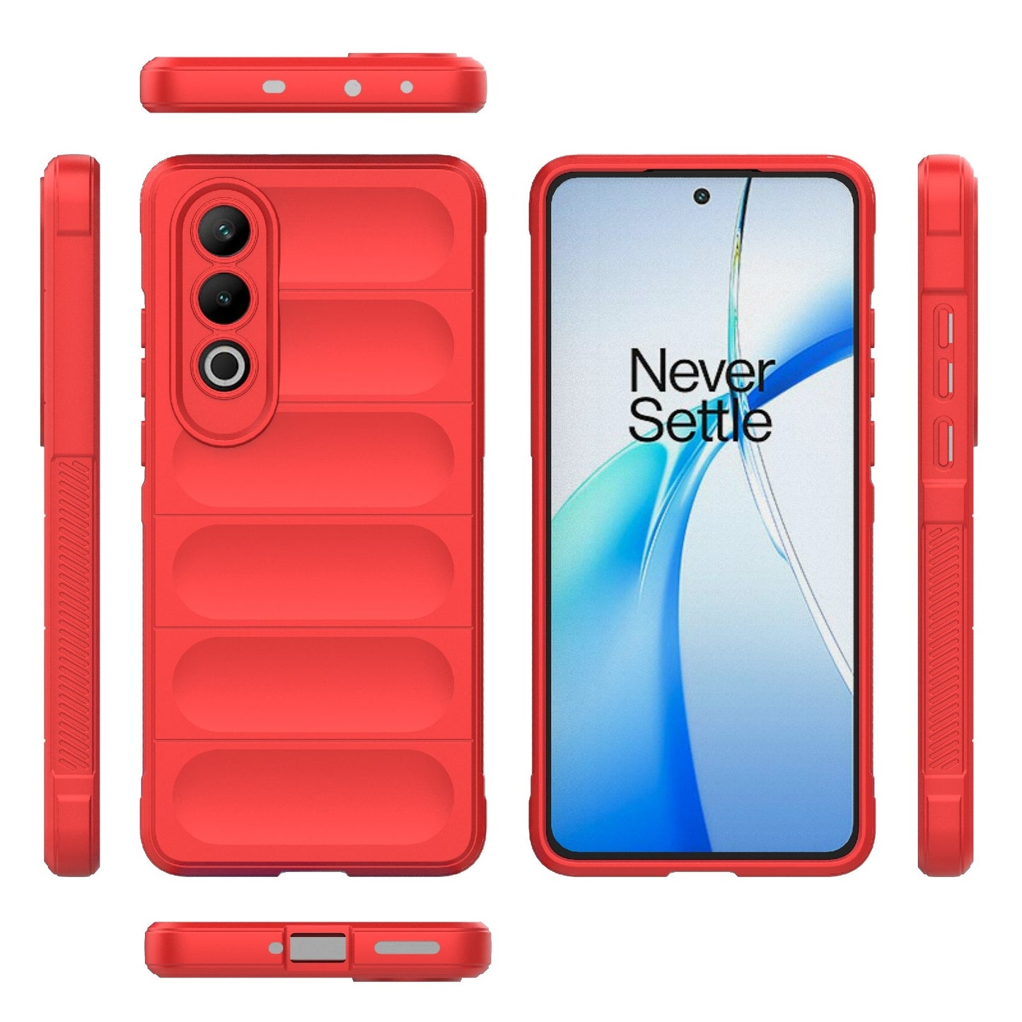 OnePlus Nord CE4 5G Global Magic Shield Phone Case – Durable TPU + Flannel, Stylish Protection, Brightly Coloured, Wear-Resistant-buycases.co.uk