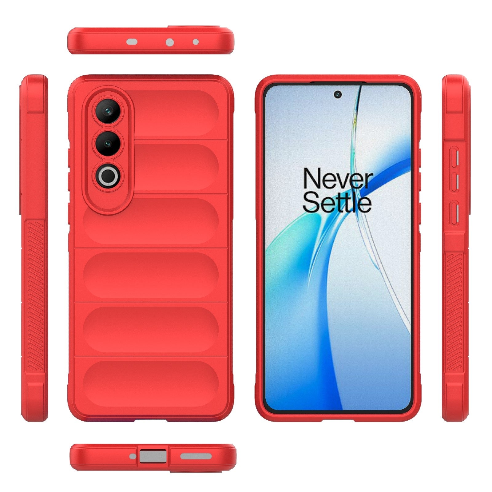 OnePlus Nord CE4 5G Global Magic Shield Phone Case – Durable TPU + Flannel, Stylish Protection, Brightly Coloured, Wear-Resistant-buycases.co.uk