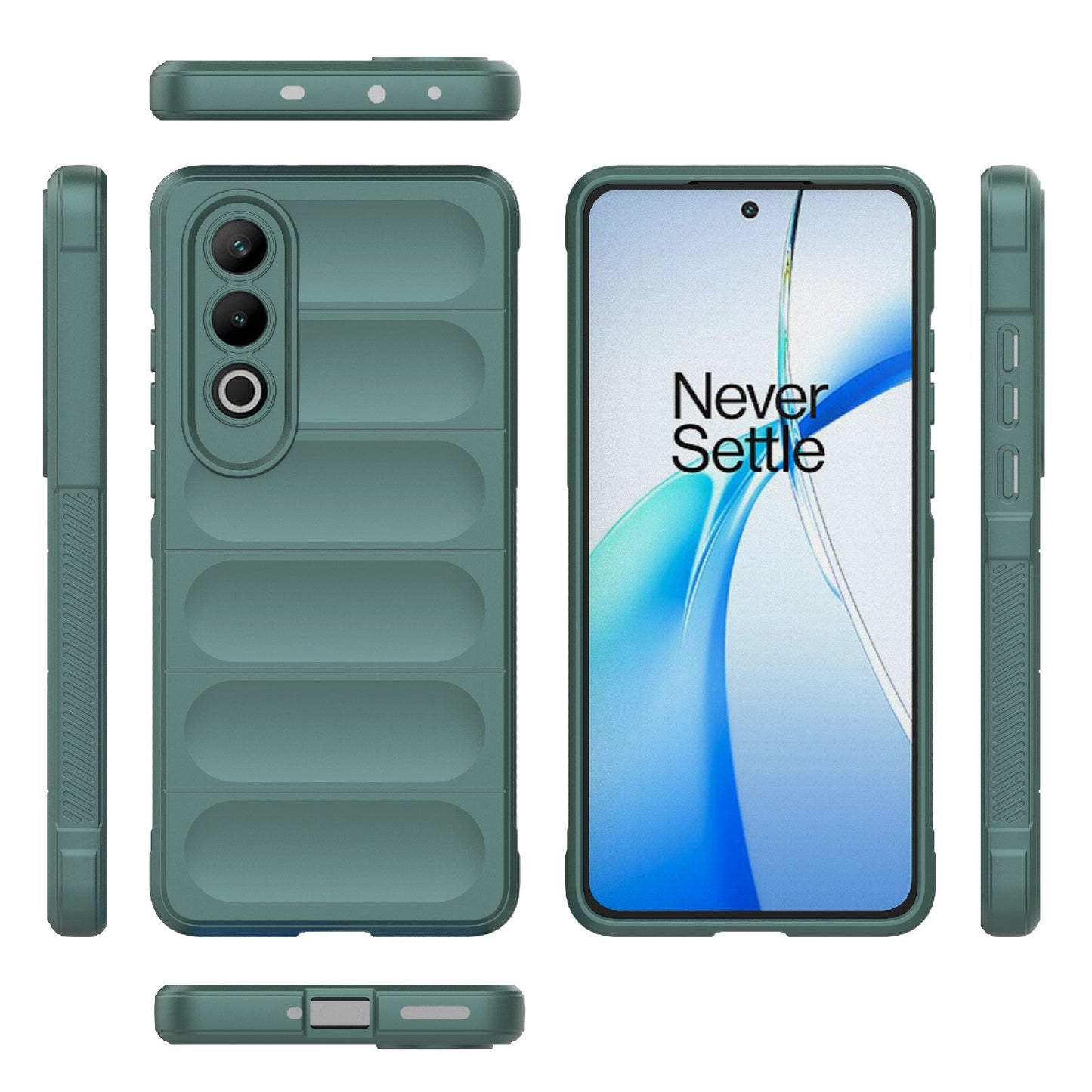OnePlus Nord CE4 5G Global Magic Shield Phone Case – Durable TPU + Flannel, Stylish Protection, Brightly Coloured, Wear-Resistant-buycases.co.uk