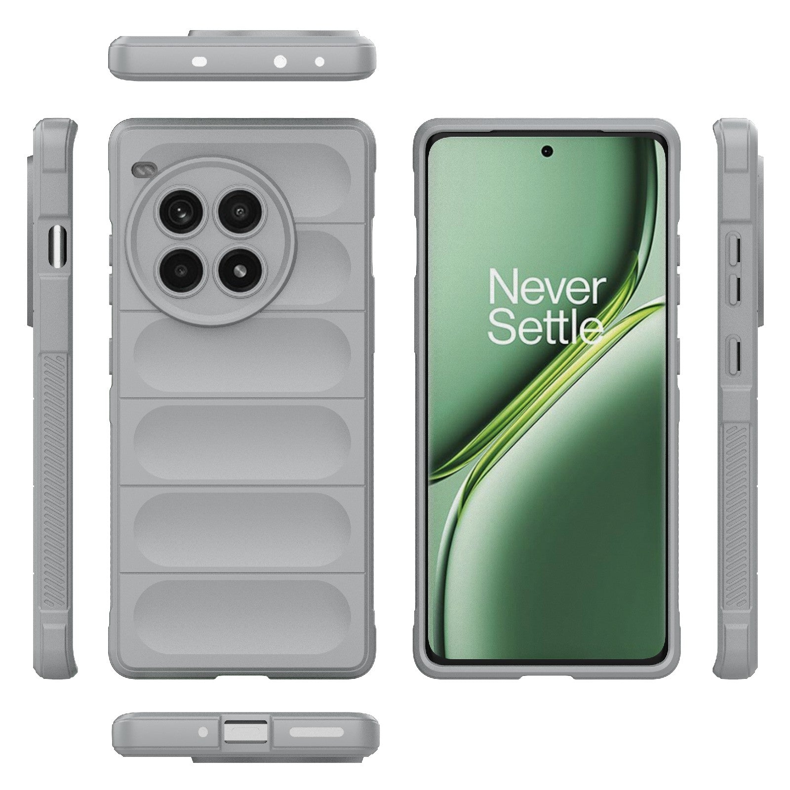 OnePlus Ace 3 Pro 5G Magic Shield Phone Case – Durable TPU + Flannel, Stylish Protection, Brightly Coloured, Wear-Resistant-buycases.co.uk