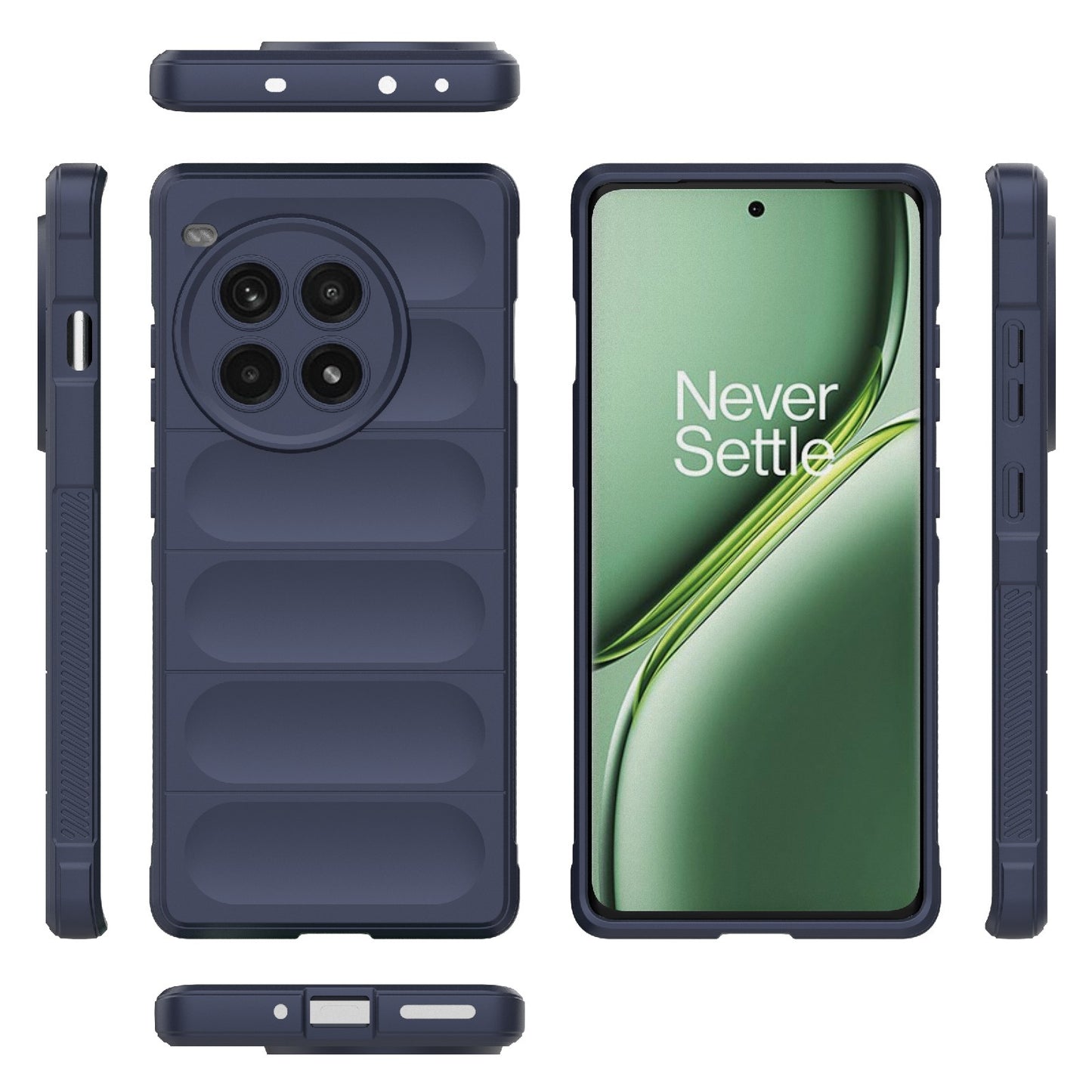 OnePlus Ace 3 Pro 5G Magic Shield Phone Case – Durable TPU + Flannel, Stylish Protection, Brightly Coloured, Wear-Resistant-buycases.co.uk