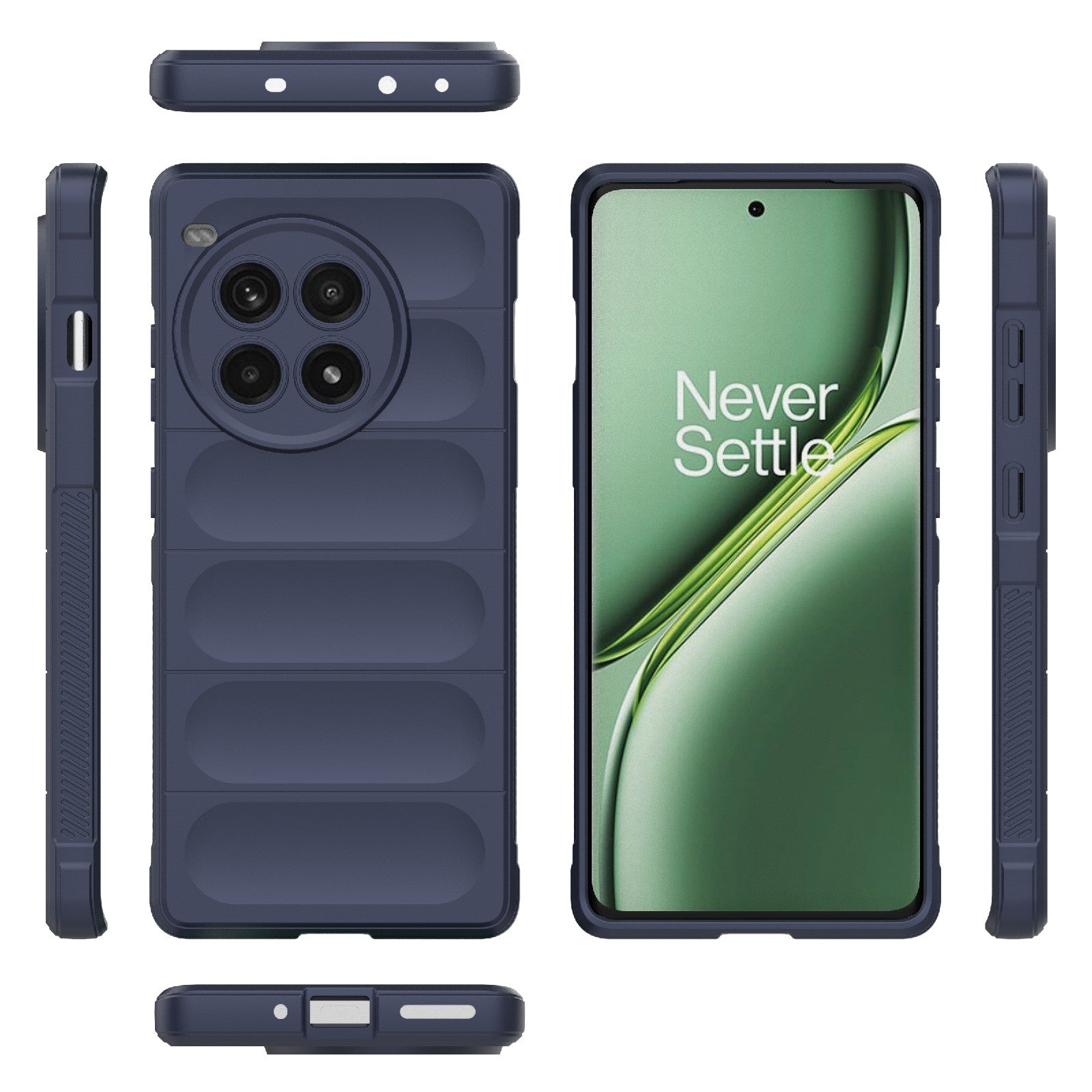 OnePlus Ace 3 Pro 5G Magic Shield Phone Case – Durable TPU + Flannel, Stylish Protection, Brightly Coloured, Wear-Resistant-buycases.co.uk