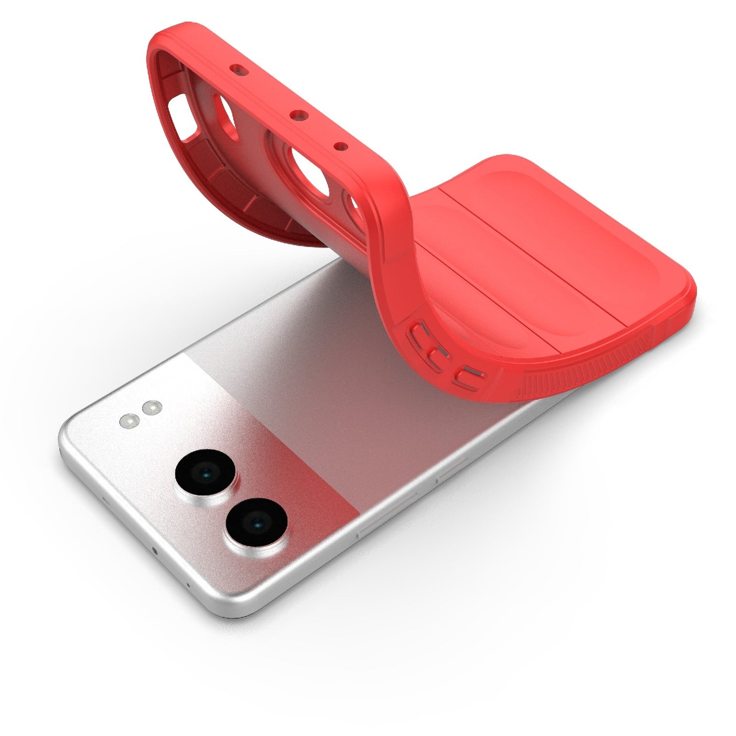 OnePlus Nord 4 5G Global Magic Shield Phone Case – Durable TPU + Flannel, Stylish Protection, Brightly Coloured, Wear-Resistant-buycases.co.uk