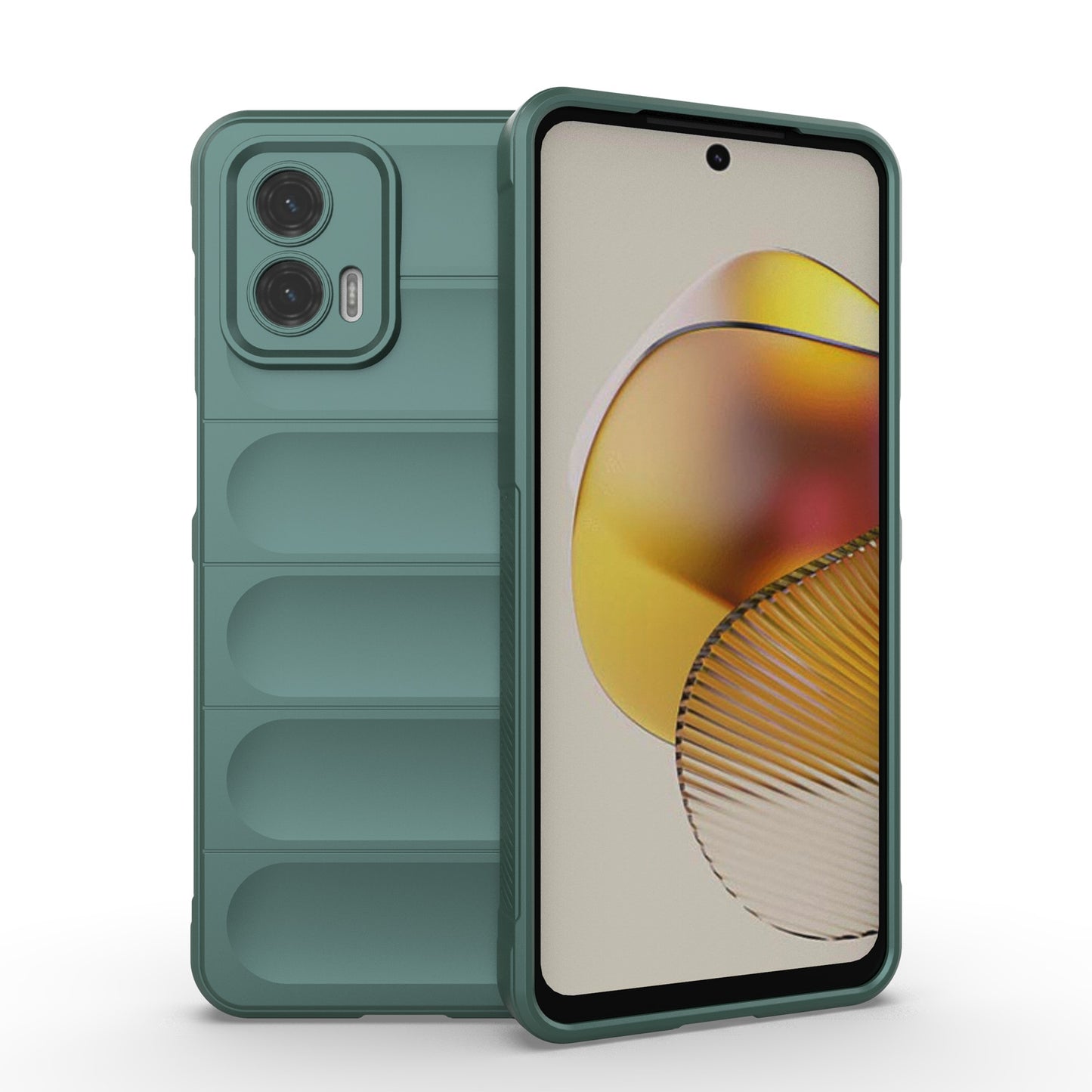 Motorola Moto G73 5G Magic Shield Phone Case – Durable TPU + Flannel, Stylish Protection, Brightly Coloured, Wear-Resistant-buycases.co.uk