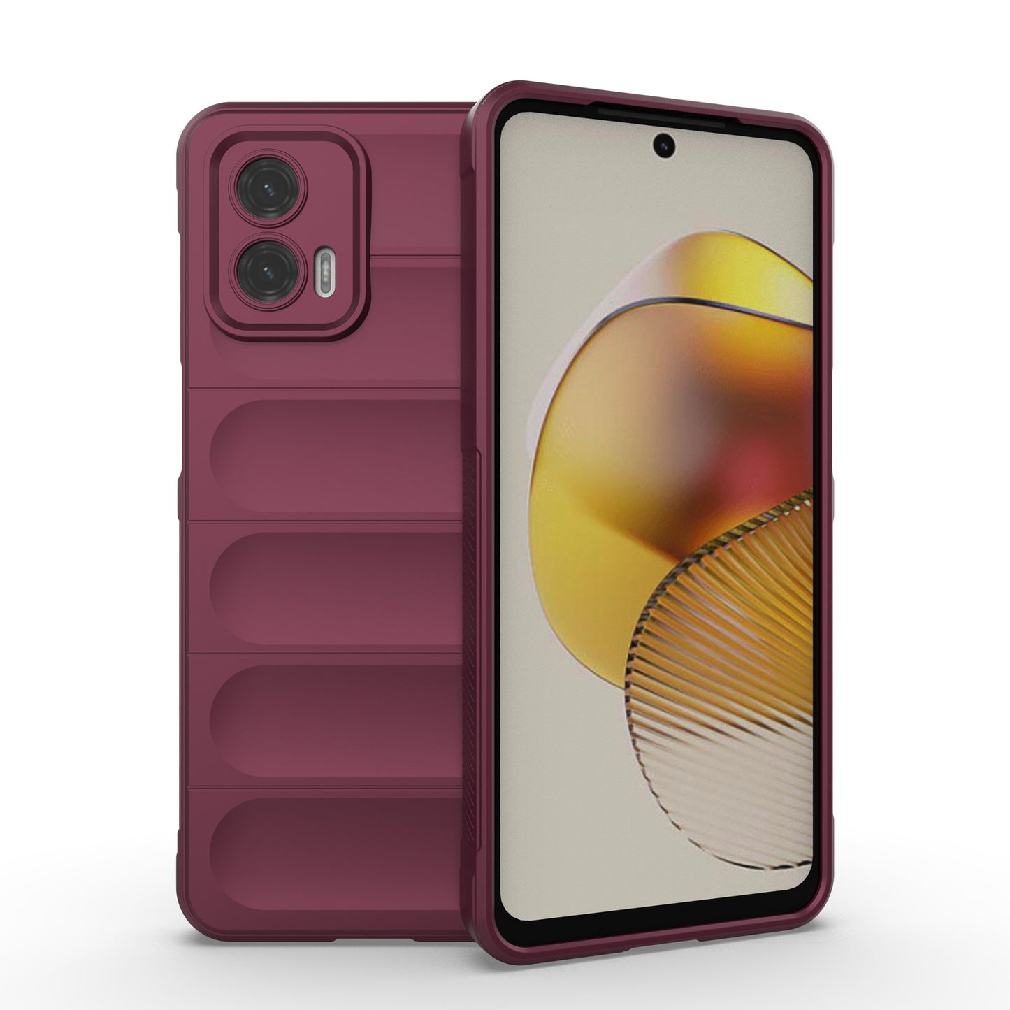 Motorola Moto G73 5G Magic Shield Phone Case – Durable TPU + Flannel, Stylish Protection, Brightly Coloured, Wear-Resistant-buycases.co.uk